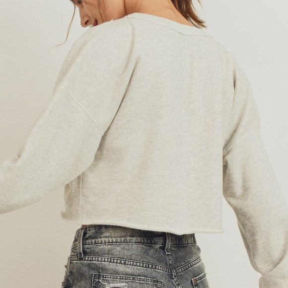 It's All Love Rainbow Embroidered Pullover - Picture 4 of 6